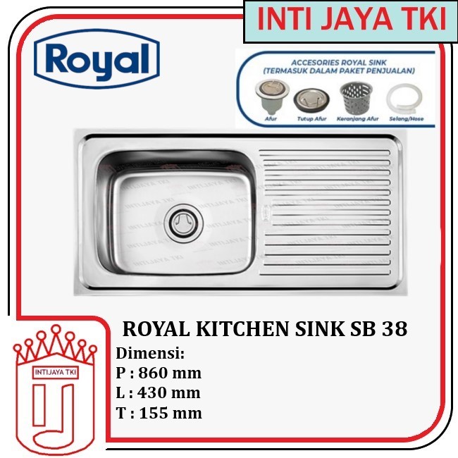 ROYAL BCP SB 38 KITCHEN SINK