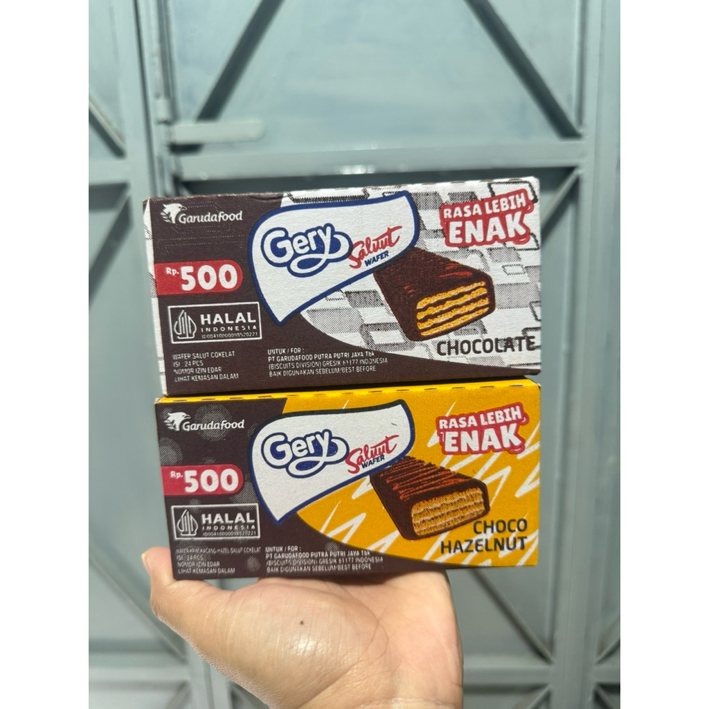 Gery salut wafer box - Isi 24 pcs