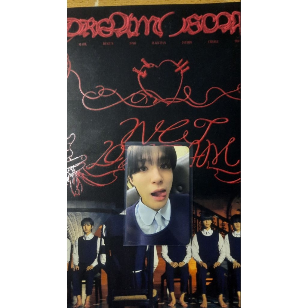 ALBUM NCT DREAM () SCAPE icantfeelanything VER PC PHOTOCARD JENO(UNSEALED)