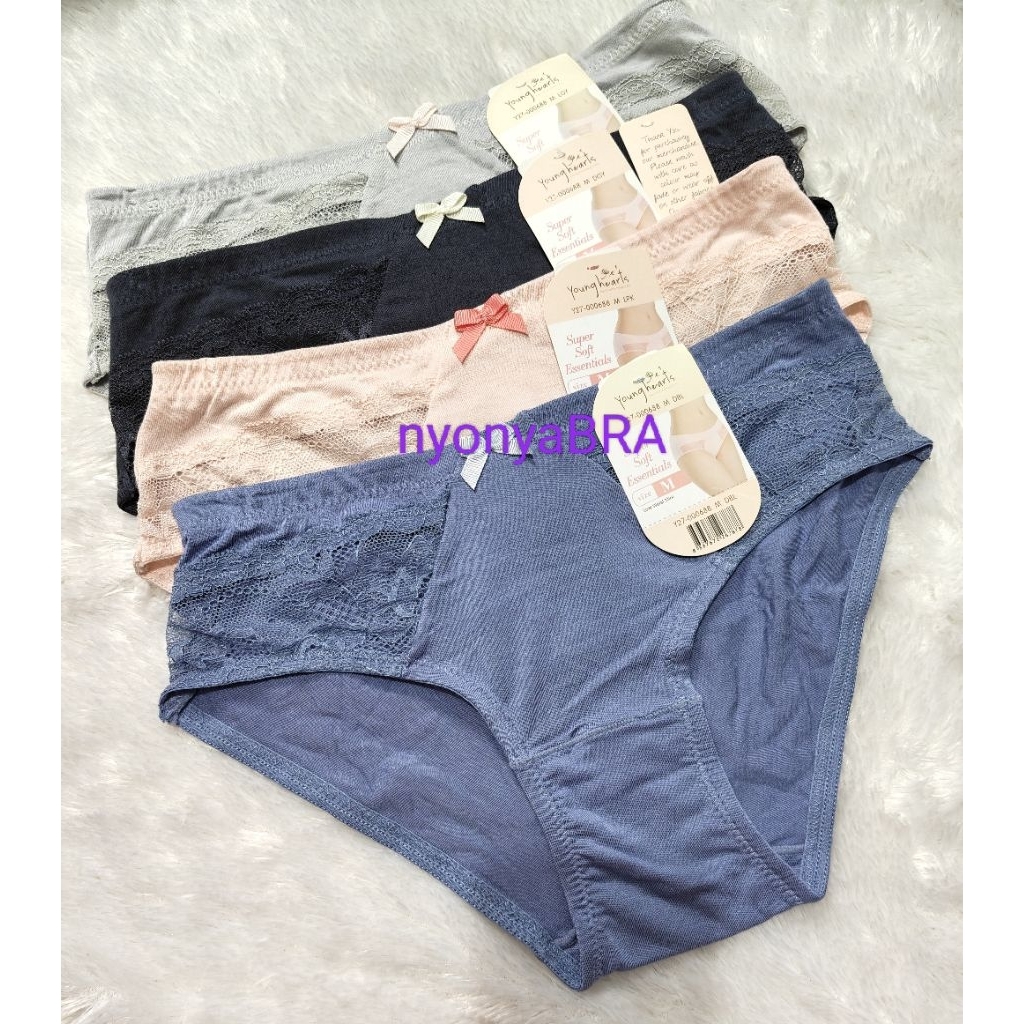 Young hearts panty katun viscose M,L Y27-688,