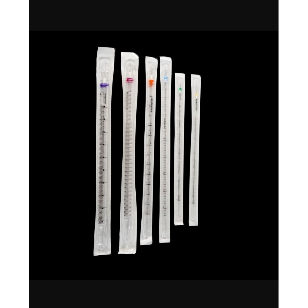 Serological pipette, Pipet ukur, pipet volume, Steril, individual pack