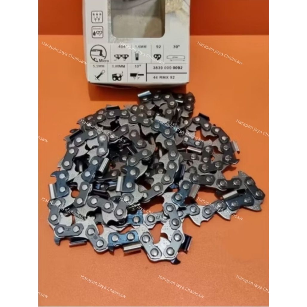 Rantai Bar Chainsaw 30 inch 46T untuk Chainsaw Besar Stihl MS 070 .Rantai Senso 30"/46T untuk Chains