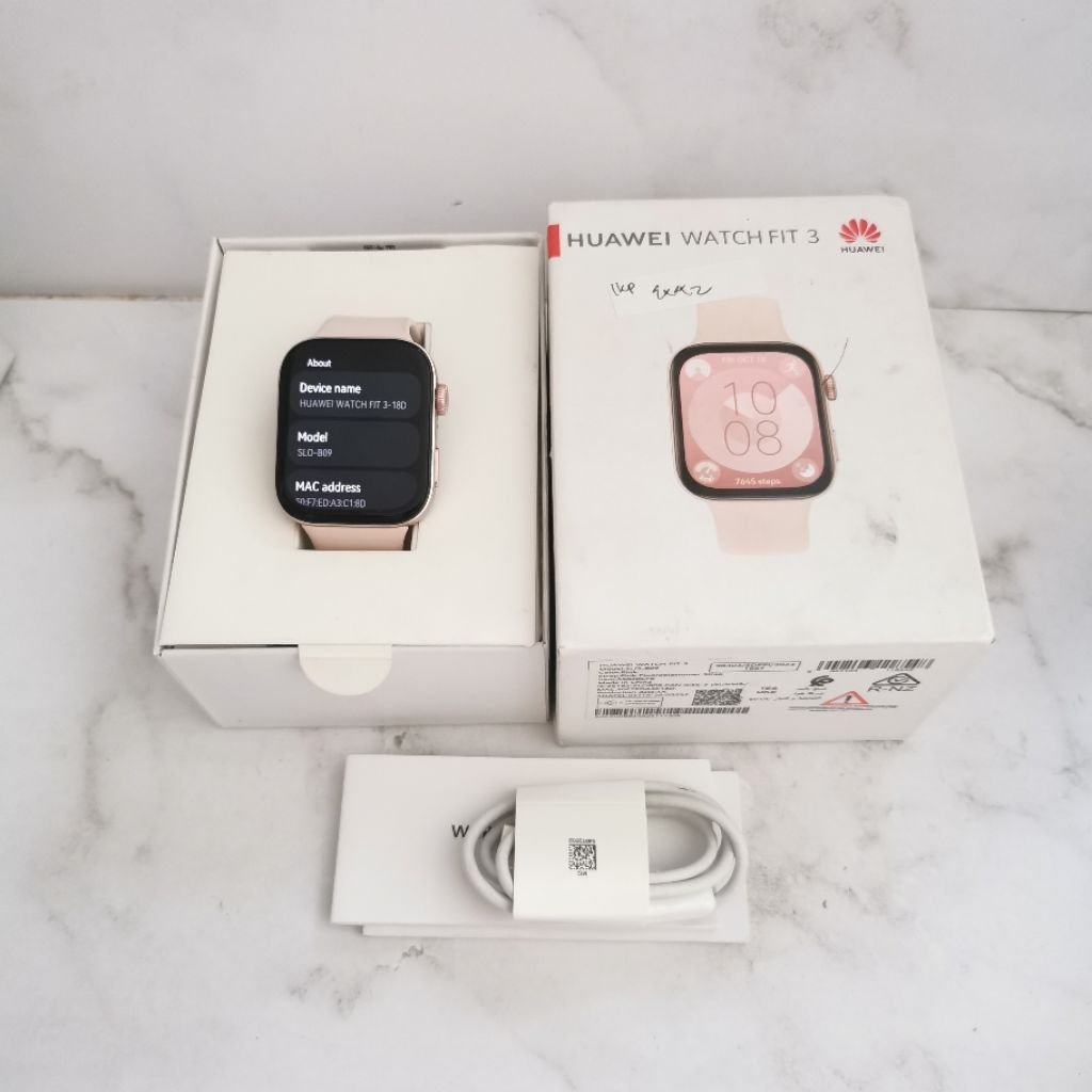 HUAWEI Watch FIT 3 Bekas - Garansi Resmi - Fit3 second