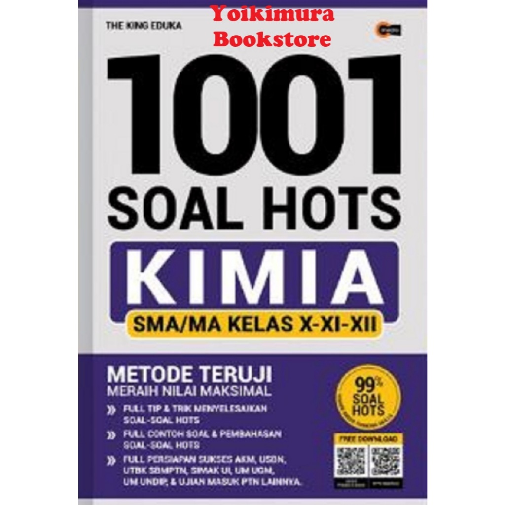1001 Soal Hots Kimia SMA Kelas 10, 11, 12