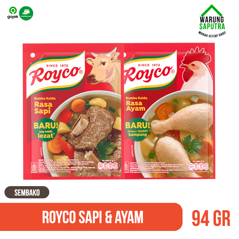 Royco Sapi & Royco Ayam 94 gr