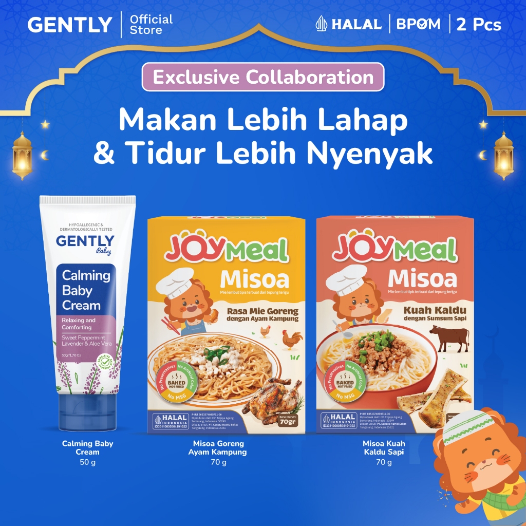 JoyMeal Misoa 70gr | Mie Sehat Lezat Bernutrisi Rasa Kuah Kaldu Sumsum Sapi dan Rasa Mie Goreng Ayam