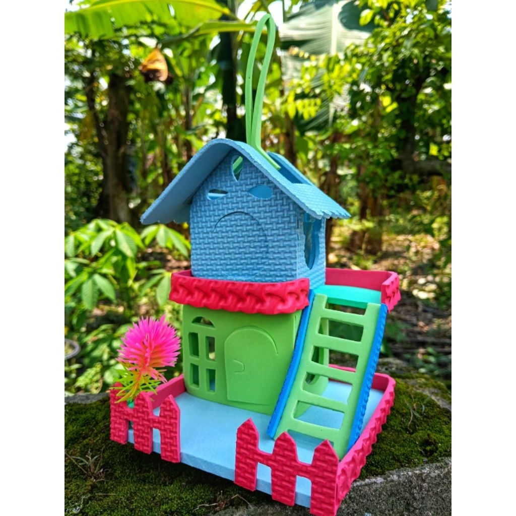 Rumah Kelomang Model Tingkat Kecil (sudah jadi)