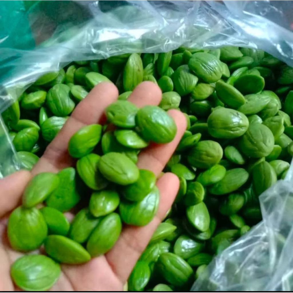 Pete cina kupas/ petai kupas segar fress