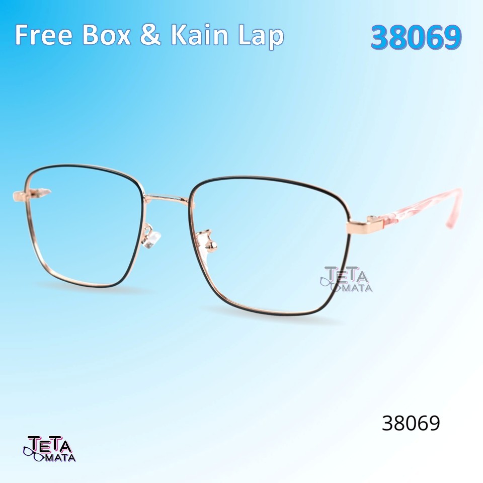 TETAMATA - KACAMATA FASHION FRAME KODE 38069