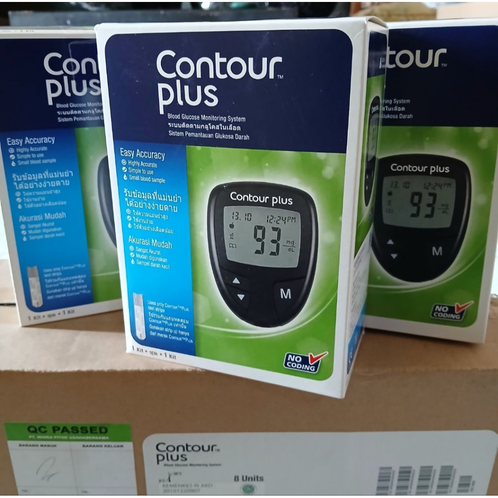Contour Plus Alat Cek Gula Darah Contour Plus