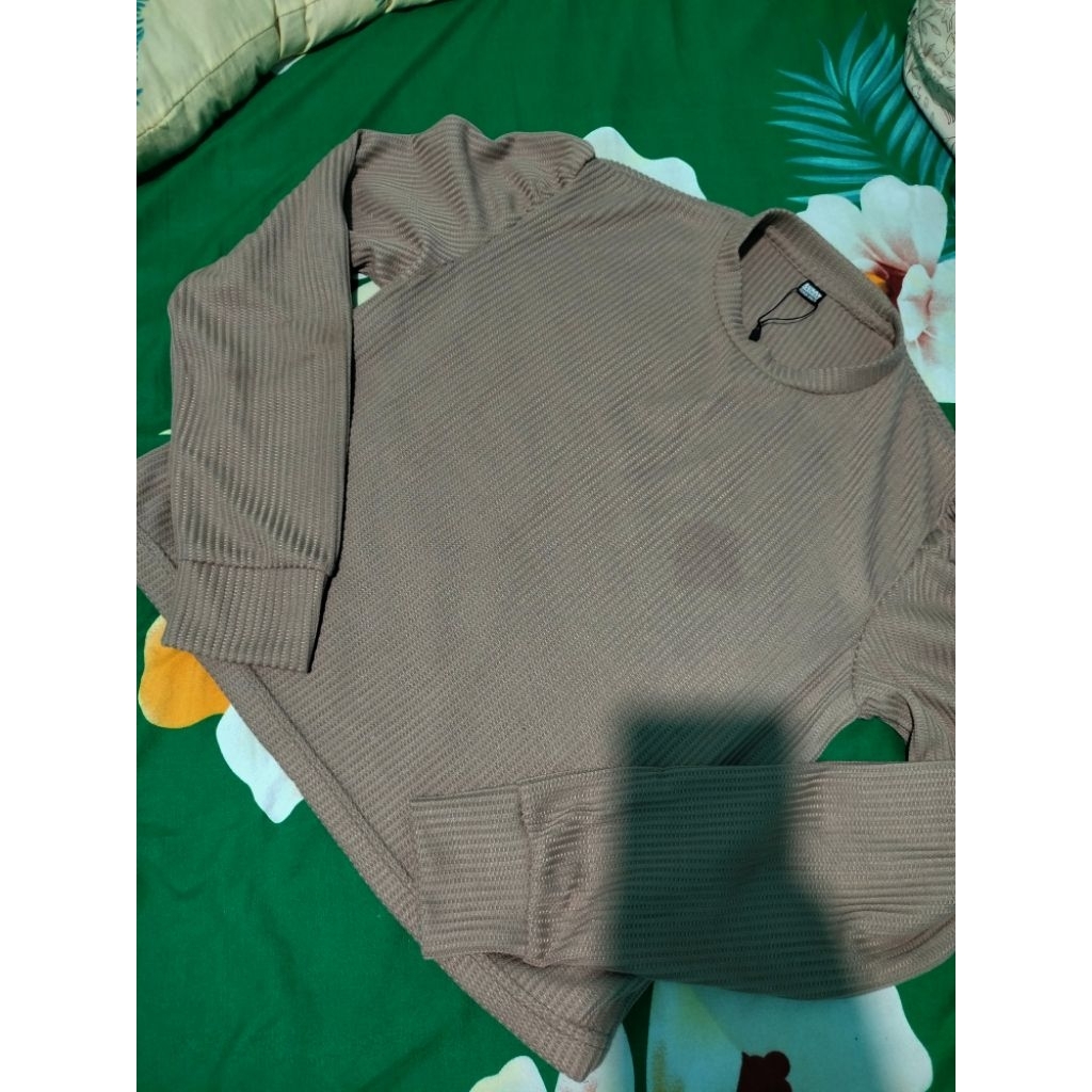 PL atasan puffy lengan balon