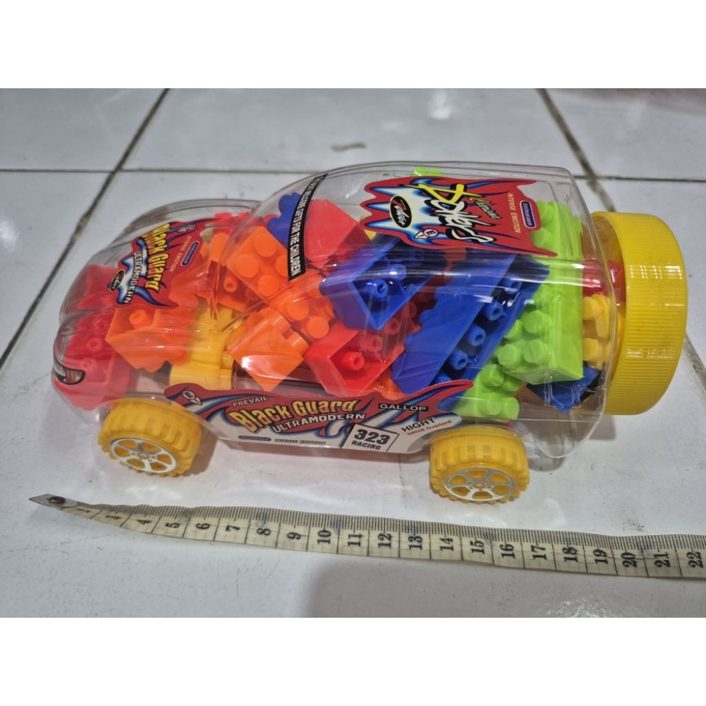 mainan mobil lego kecil