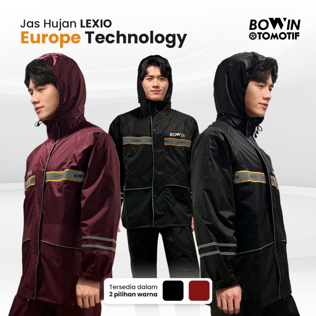 JAS HUJAN LEXIO BOWIN ORIGINAL 100%