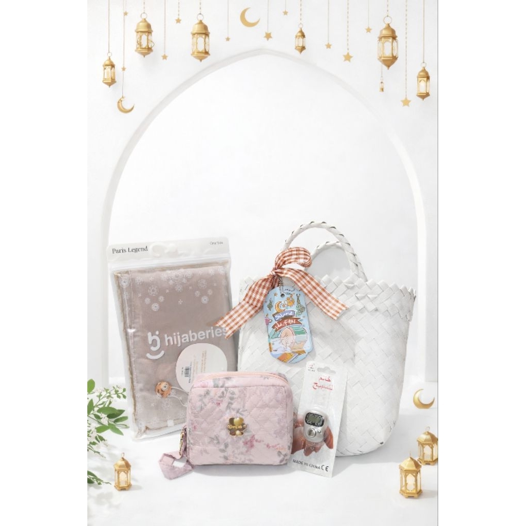 Serafina Hijab - Hampers Lebaran Maysara Mukena Travel Hijab