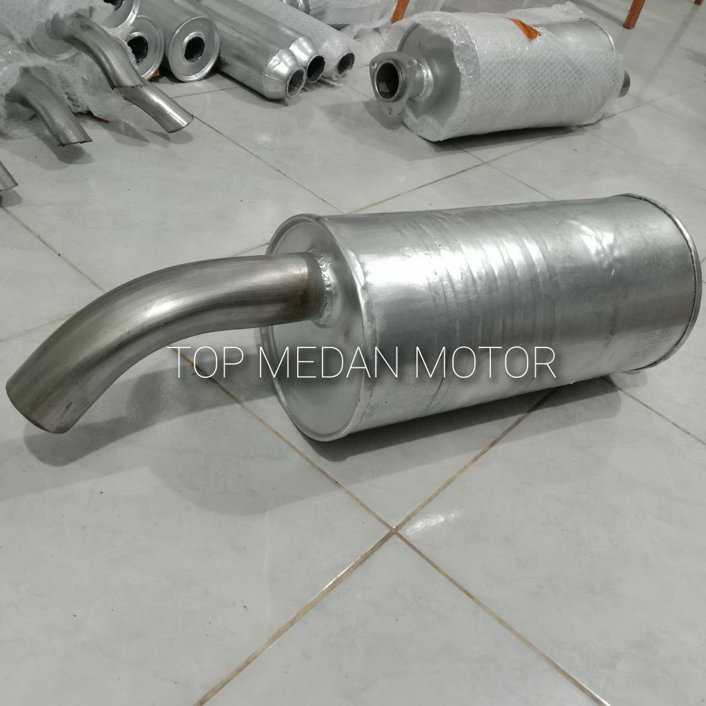 KNALPOT STANDAR TRUK CANTER DOBEL ENGKEL