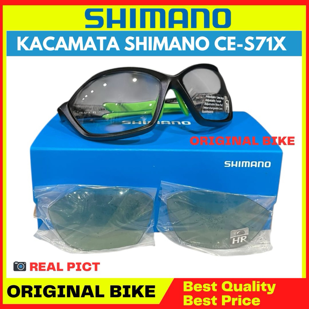 Kacamata Sepeda SHIMANO CE S71X Photochromic Eyewear Kacamata Sepeda Shimano