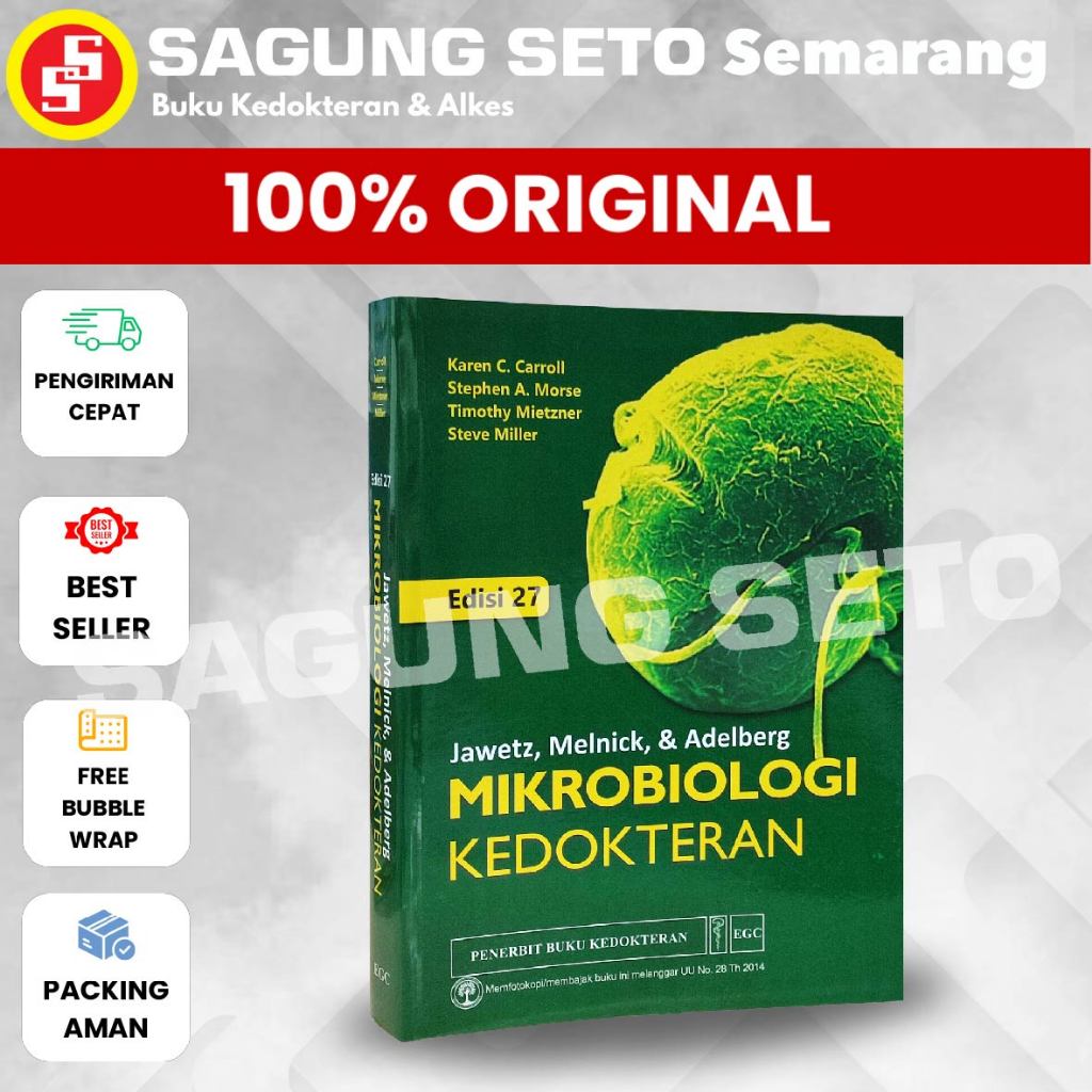 BUKU MIKROBIOLOGI KEDOKTERAN EDISI 27 - JAWETZ