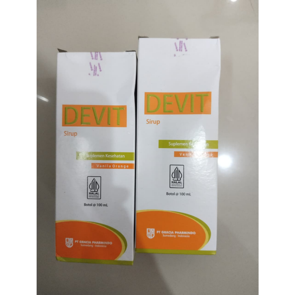 DEVIT SIRUP 100 ML | SYRUP DEVIT MULTIVITAMIN ANAK DAN DEWASA