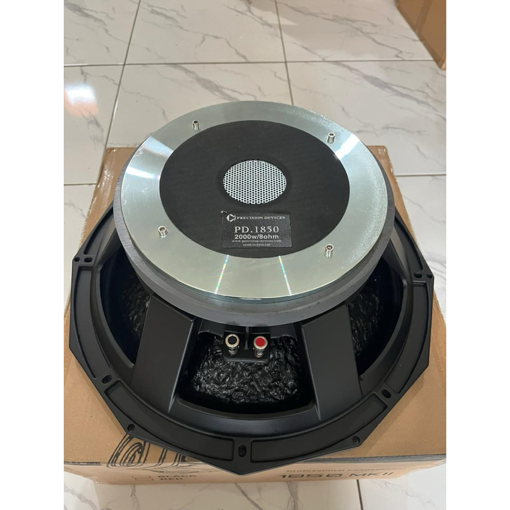 Komponen Speaker PD1850 PD 1850 dobel damper