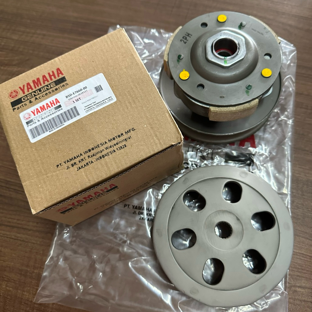 B5D PULLY ASSY KAMPAS GANDA KOPLING MANGKOK RUMAH KIT SET COVER LENGKAP KOMPLIT PULI PULY PULLEY CVT