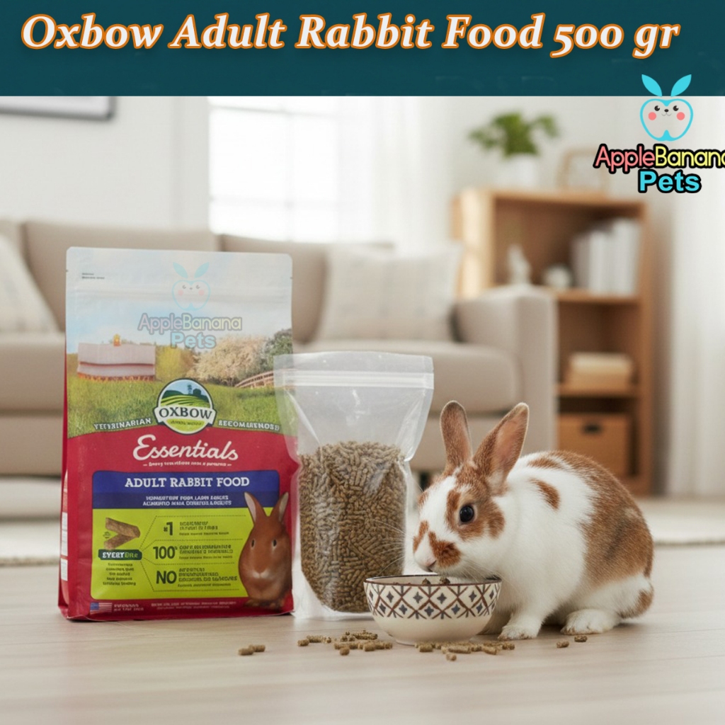 Pelet Kelinci Oxbow Essentials Rabbit Adult Oxbow kemasan 500 gram