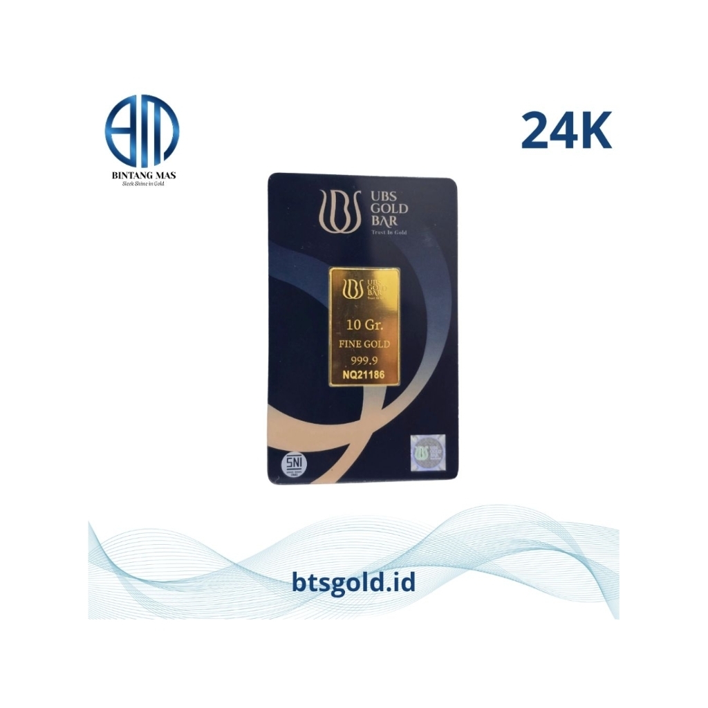 Logam Mulia UBS 10 Gram | 24K