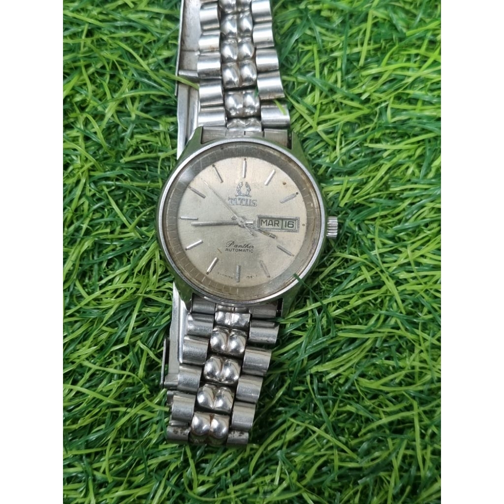 Jam Tangan Vintage Titus Panther Automatic