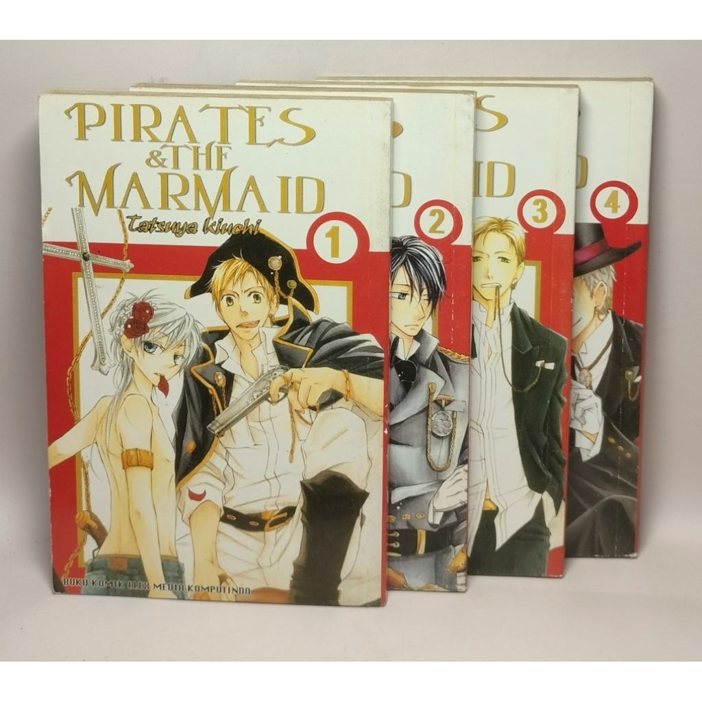 Komik Pirates and The Mermaid Set 1-4