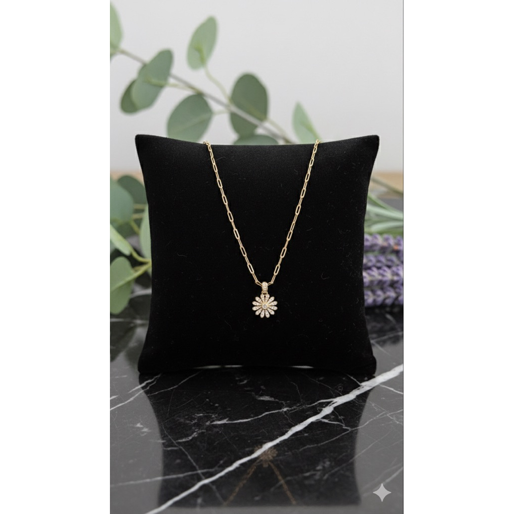 kalung BUNGA PERMATA 8K Toko mas murni Kedungwaringin