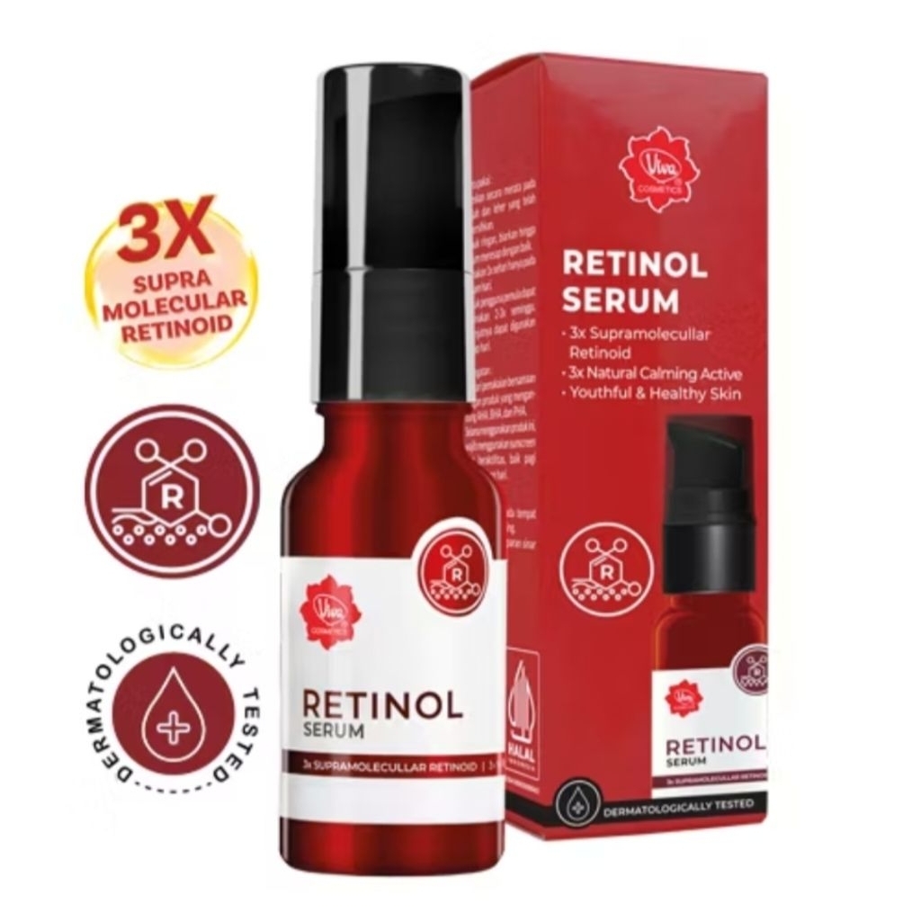 Serum Viva Retinol dengan 3X Retinoid Supramolekuler