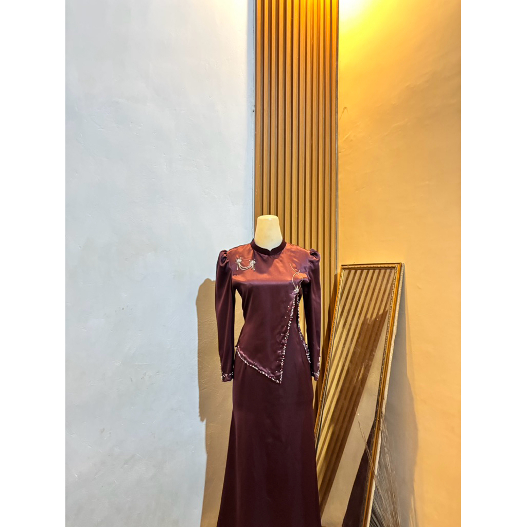 Dress bridesmads duyung ,kondangan,tunangan,wisuda