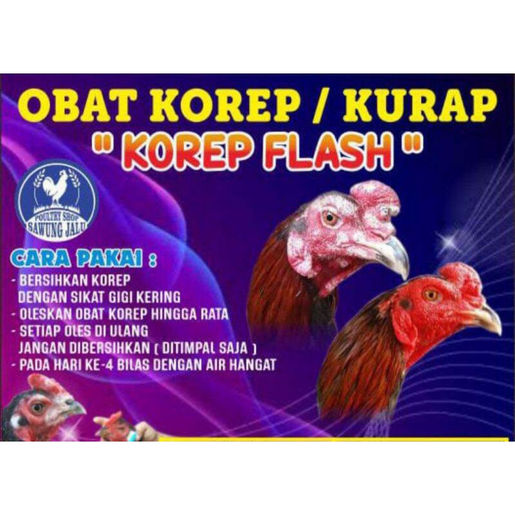 SALEP KOREP AYAM ADUAN AMPUH/SALEP OBAT KOREP AYAM