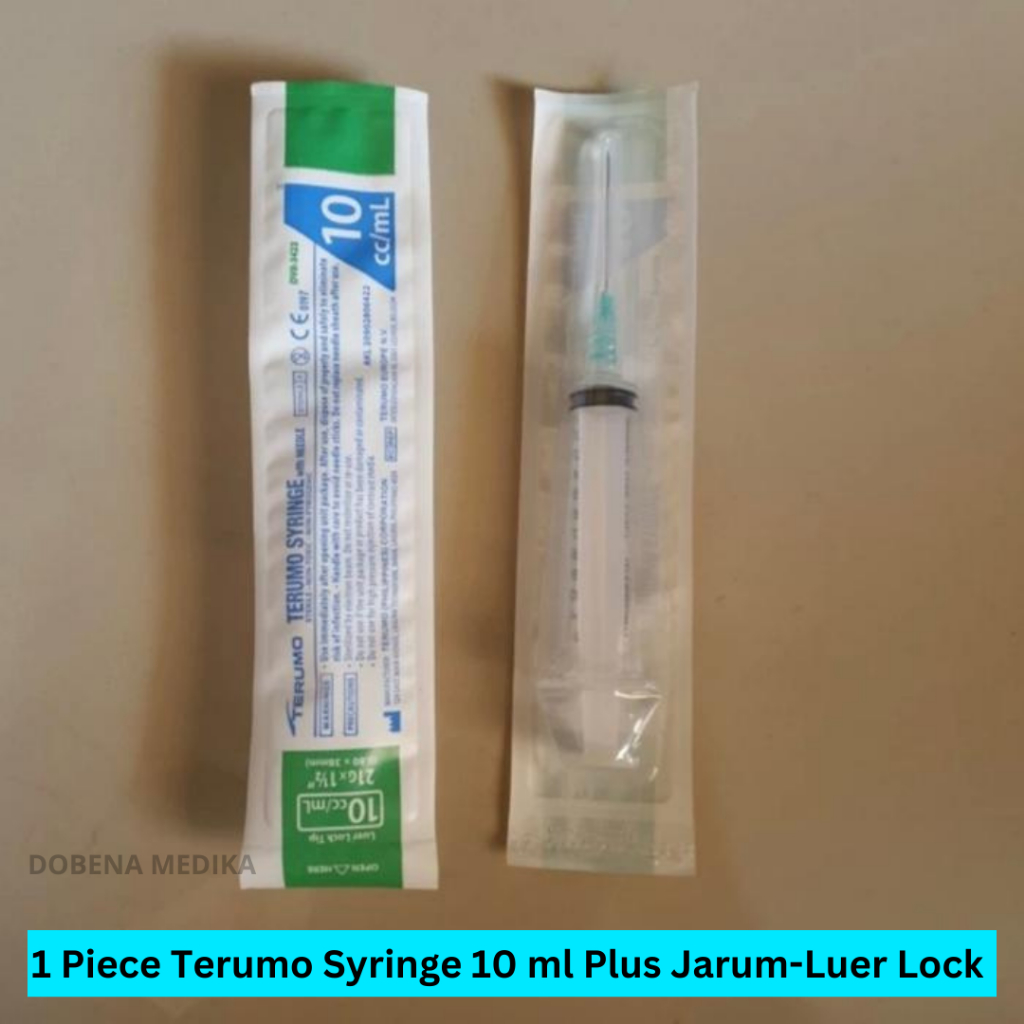 Terumo Syringe 10 ml cc / Spuit 10ml / Suntikan 10cc