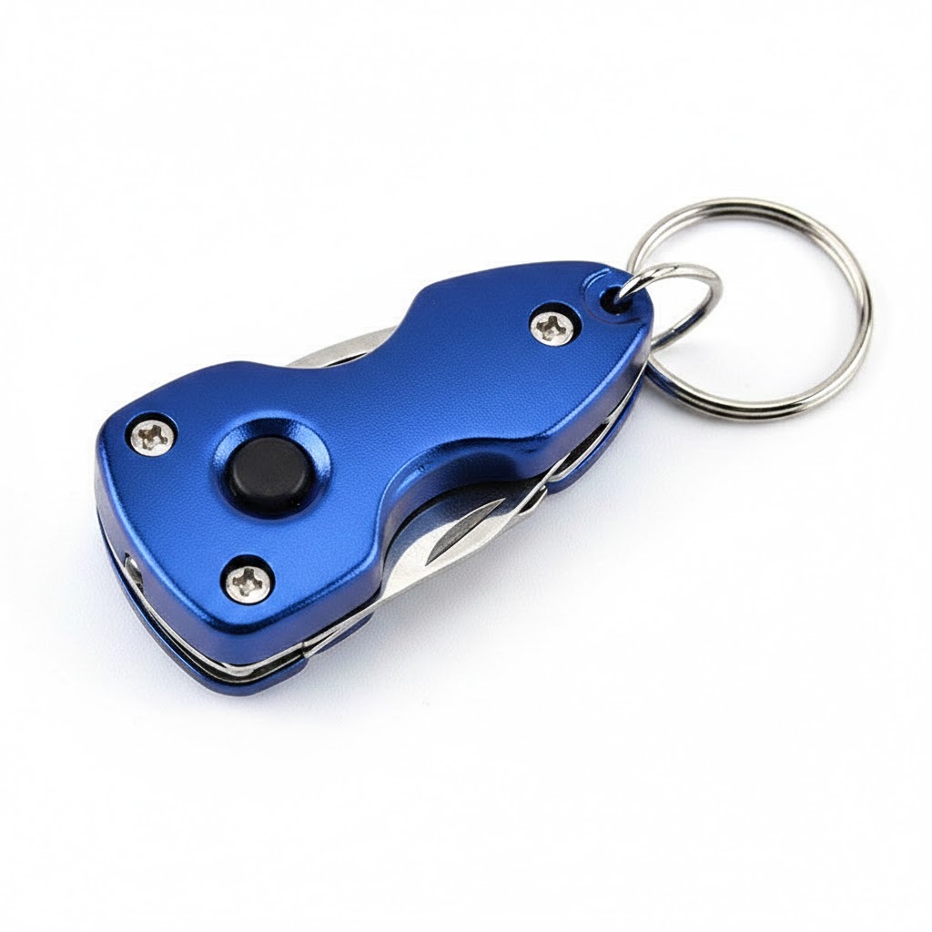 Swiss Tech 7-in-1 EDC Key Ring Pocket Multi-Tool