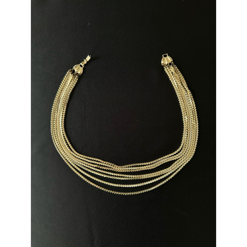 West Germany Multistrand Necklace