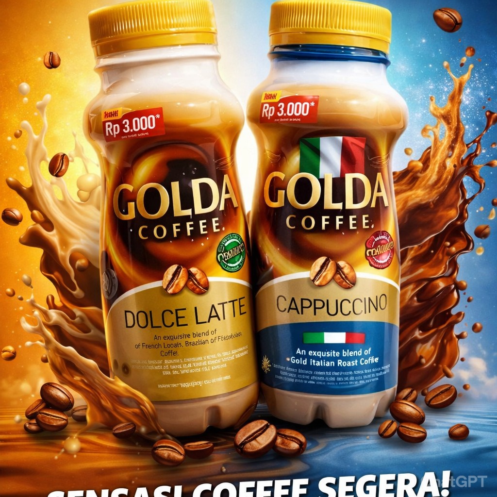 Golda Coffee/12. Golda Capuccino dan Golda Dolce Latte