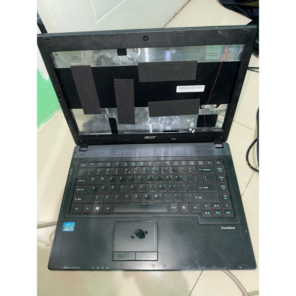 casing Acer travelmate 4750 pulset sesuai poto