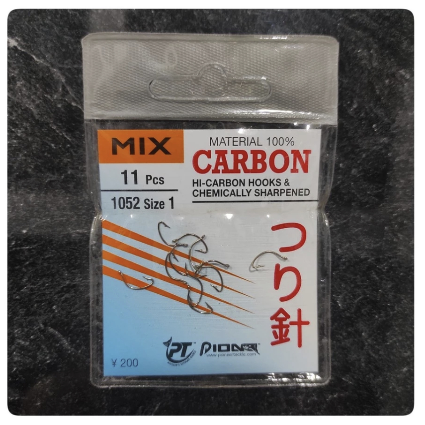Mata Kail Pancing Mix Carbon 1052 dan 1046