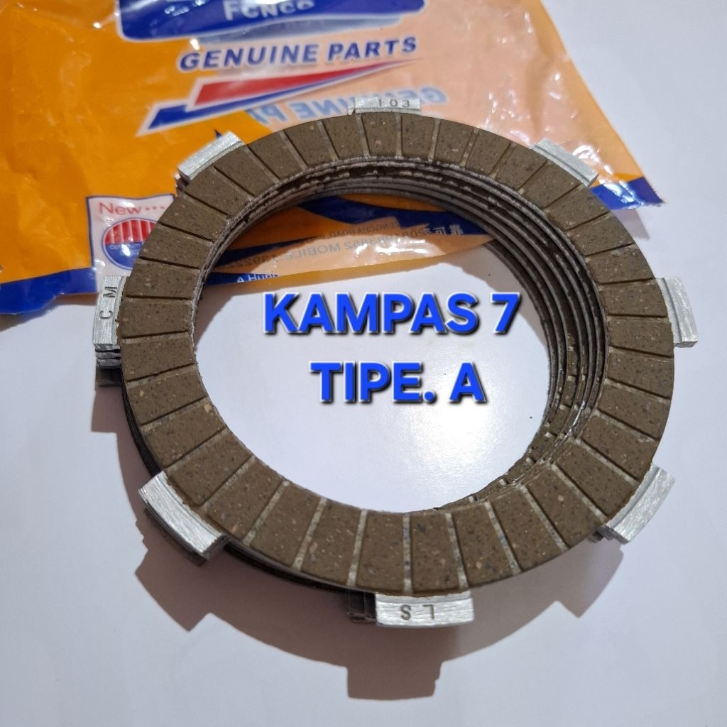 Kampas Kopling Viar 150 200 300 cc kaisar 250 kampas kopling 7 viar