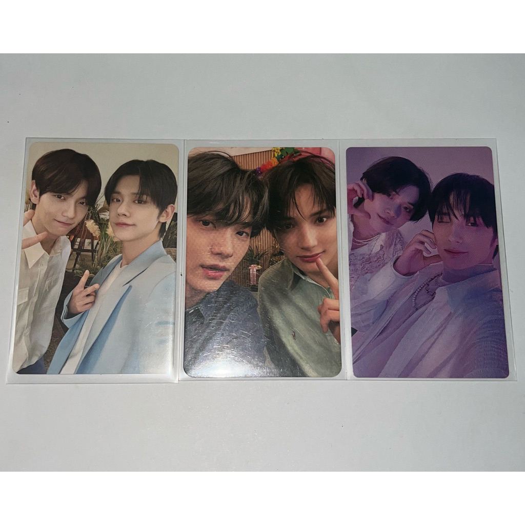 TXT UNIT Soobin Yeonjun unit soobin hueningkai unit yeonjun huengkai official photocard