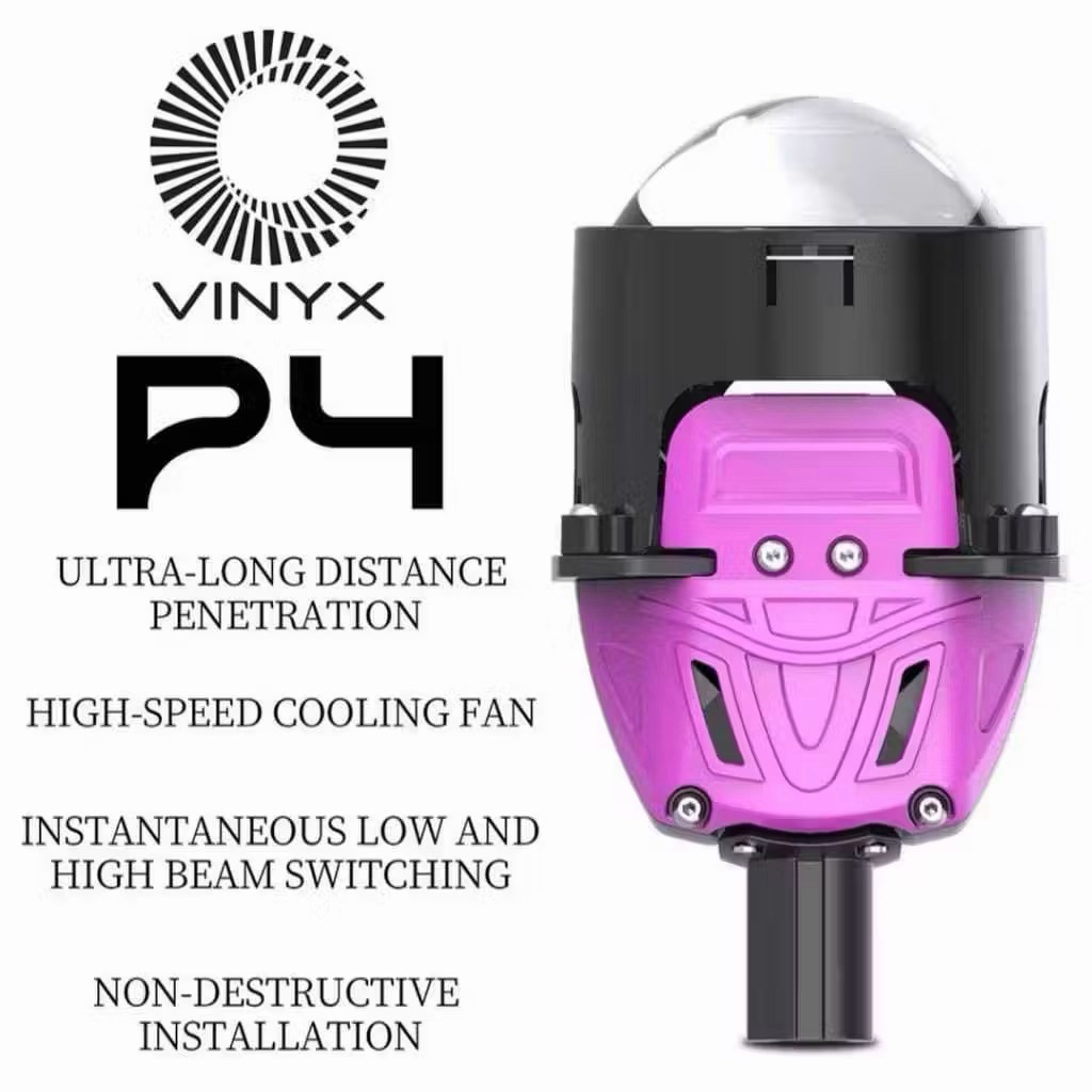 Biled Vinyx P4 2,5 Inch Purple Lens Pesaing Biled CR7 AES Turbo SE