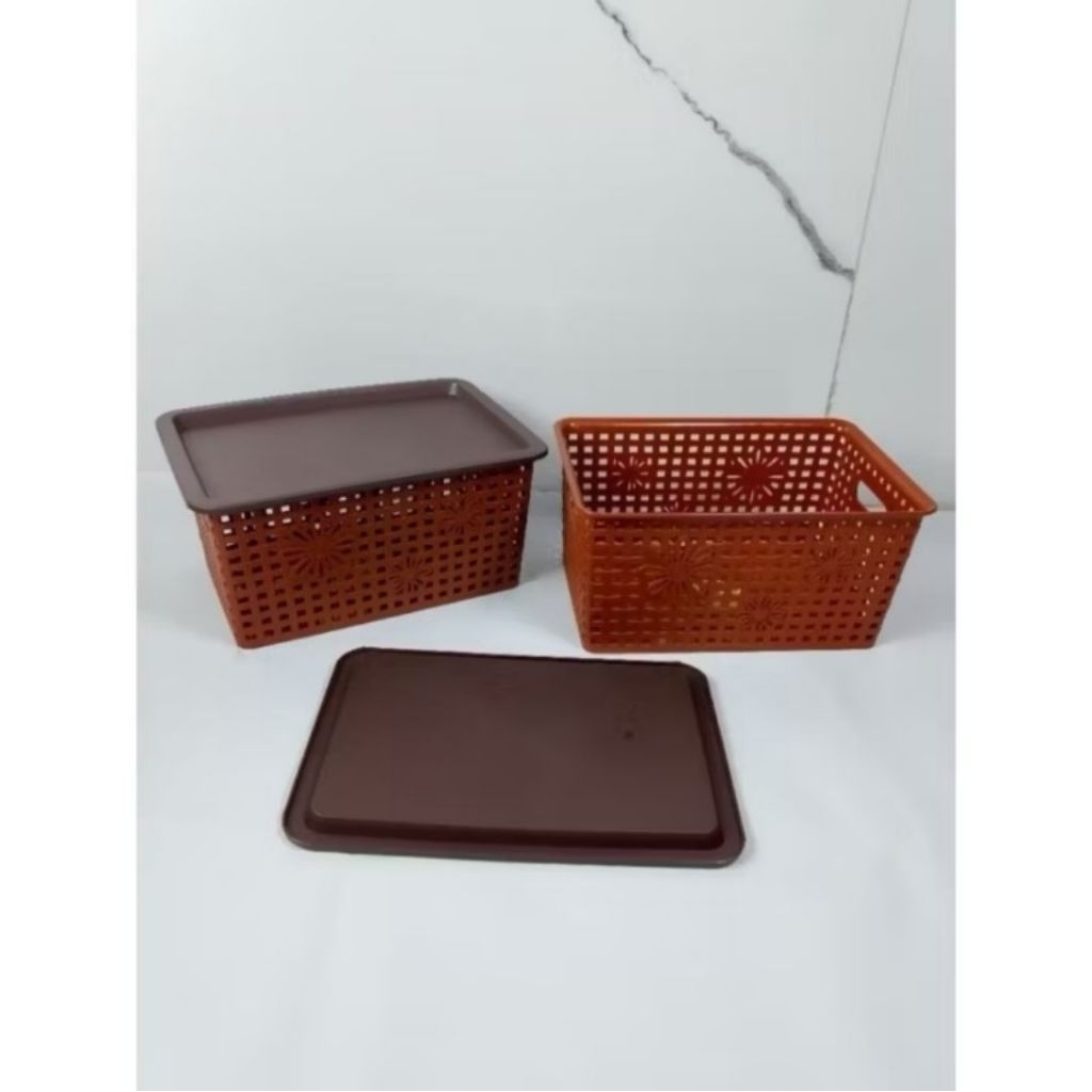 keranjang plastik/ keranjang parsel/ keranjang plastik parcel