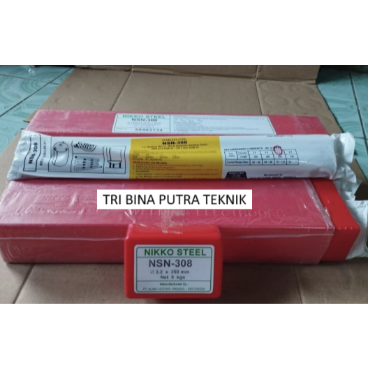 Kawat Las Stainless 308 3.2 mm Nikko Steel