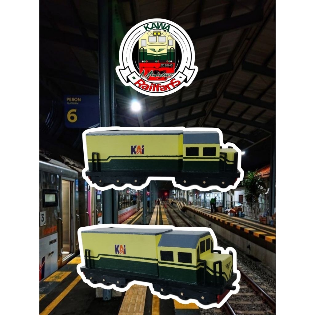 Miniatur Kereta Api Type CC201