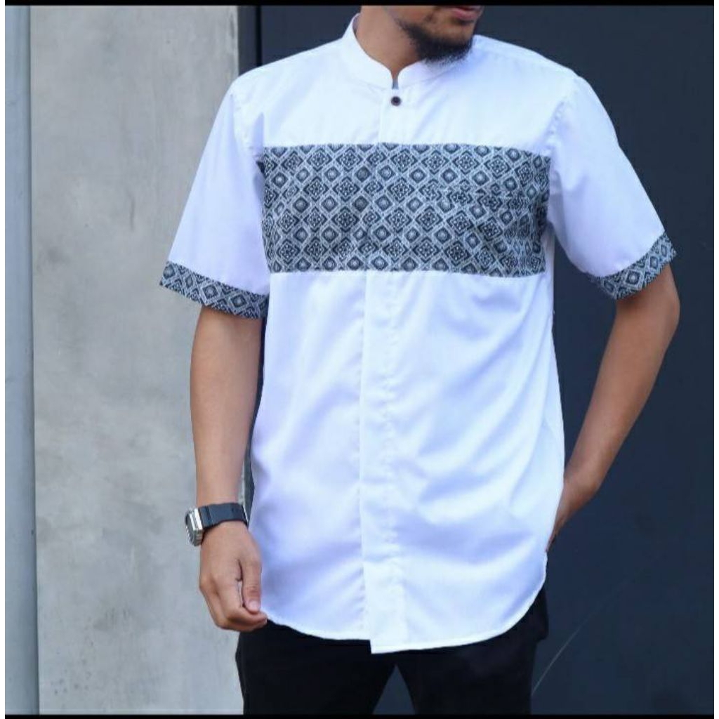 Baju Koko Kurta Sublime Original Samadu Lengan Pendek