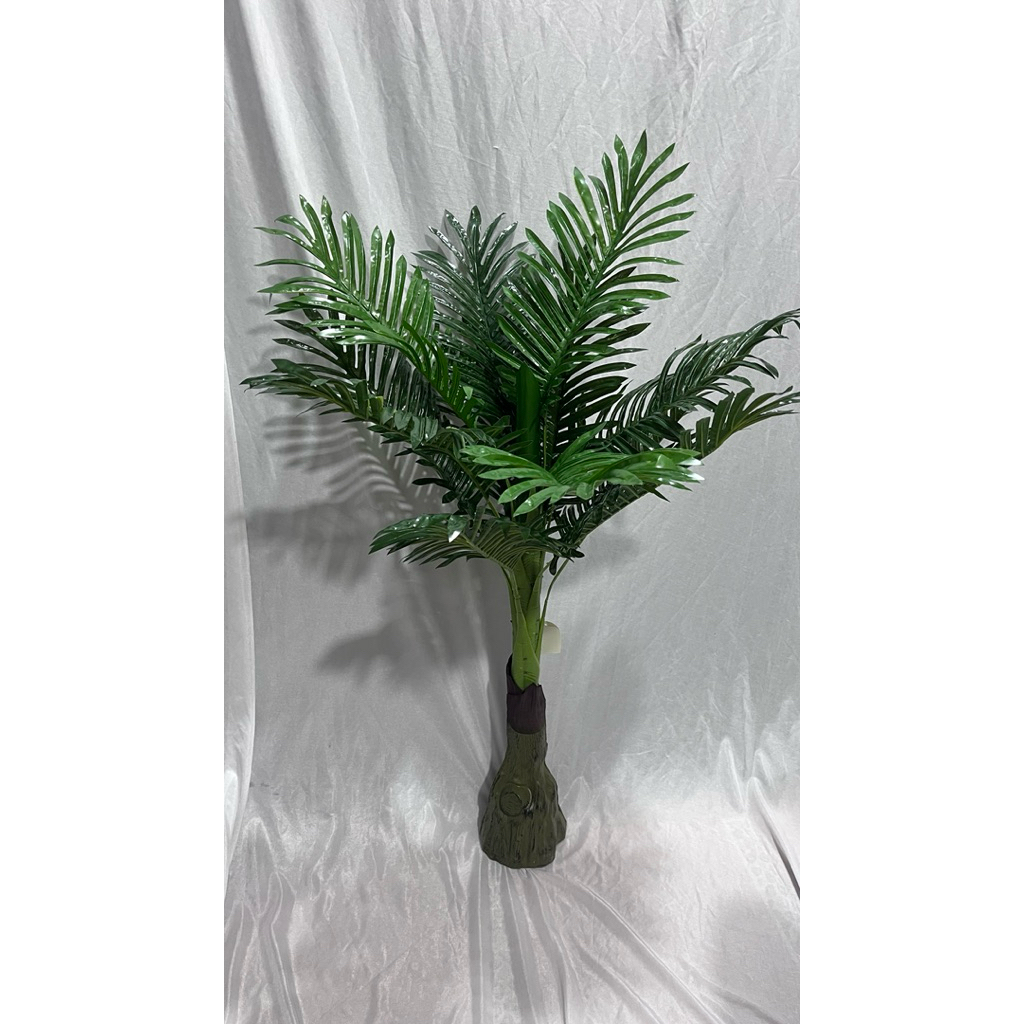 pohon palem artificial tinggi 70cm dekorasi Lebaran pohon kurma artifucial latex premium