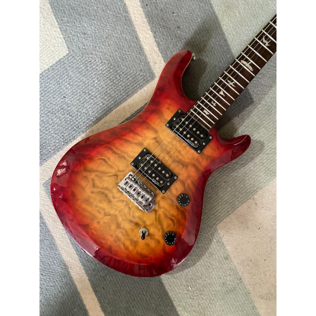 Gitar PRS custom veneer quilted