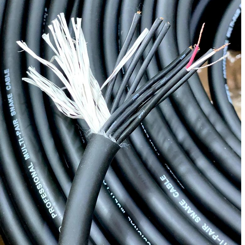 snake kabel 8 chanel LAD LD8 Original kabel snake kabel audio microphone isi 8 Chanel Warna Hitam