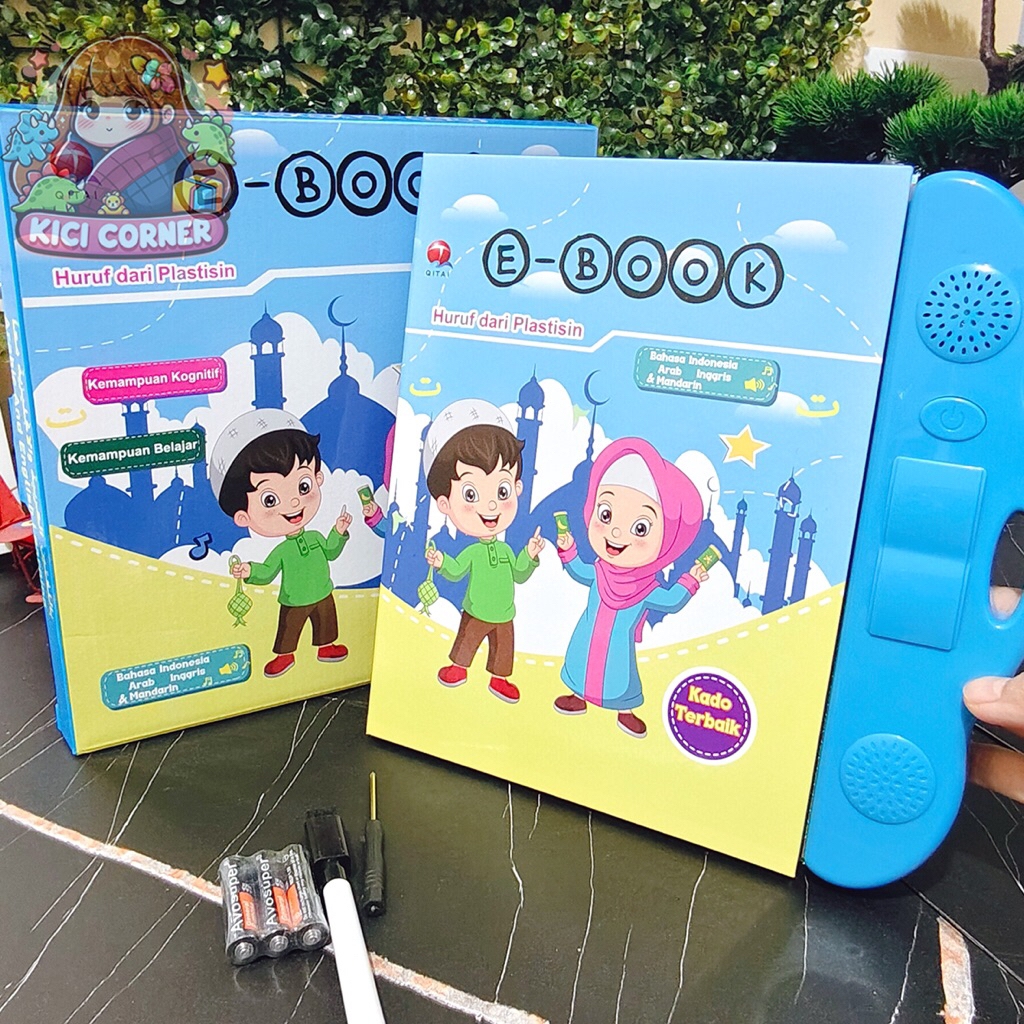 Mainan Anak Buku Interaktif Edukasi