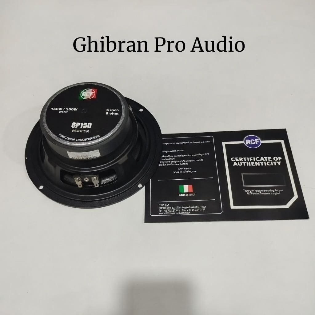 Speaker RCF 6P150 Woofer 6 Inch Original | Bass Padat & Nendang | 150W RMS / 300W Max